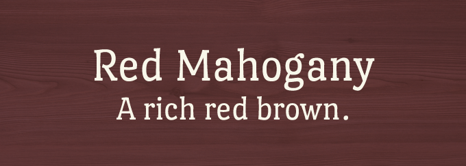 Red Mahogany